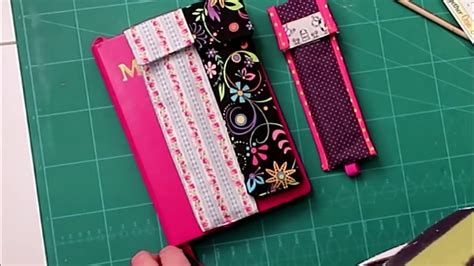 How To Sew A Handy Pen Pouch For Your Notebook Youtube