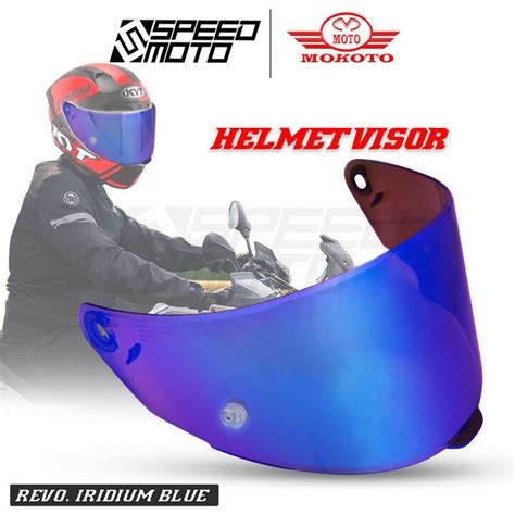 Mokoto Kyt Tt Course Helmet Visor Lens Rhwm Wind Shield Helmet