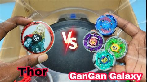 Thor Beyblade Vs Gan Gan Galaxy Galaxy Pegasus Is Insane YouTube