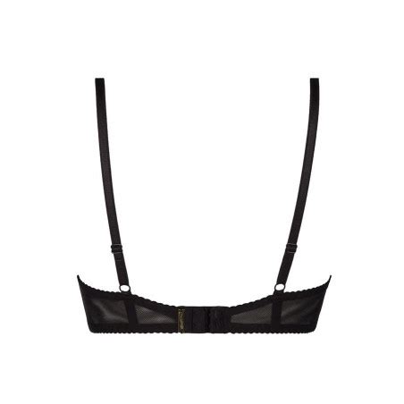 Lingerie Sexy Soutien Gorge Noir Bonnet Ouvert V Axami