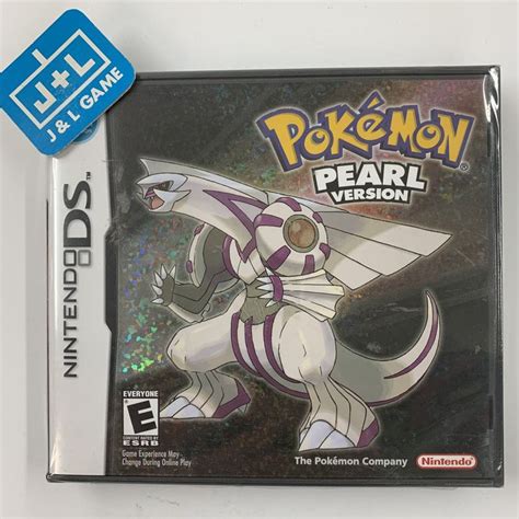 Pokemon Pearl Version Nds Nintendo Ds Pokemon Pearl Pokemon