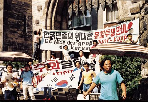 20장의 사진으로 보는 1987년 6월의 한국 역사 한국 기록사진