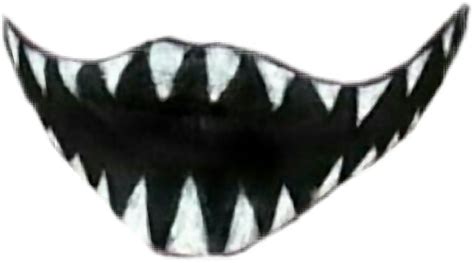 Download Halloween Scary Mask Teeth Monster Cool Black Monster