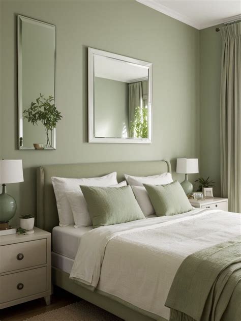 Transform Your Bedroom With A Stunning Green Accent Wall Green