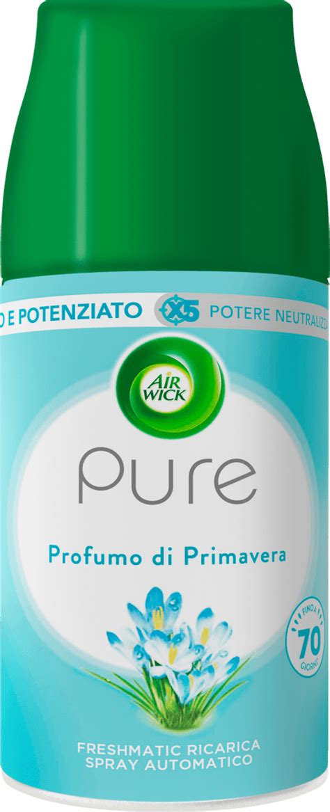 Air Wick Ricarica Spray Freshmatic Pure Profumo Di Primavera Ml