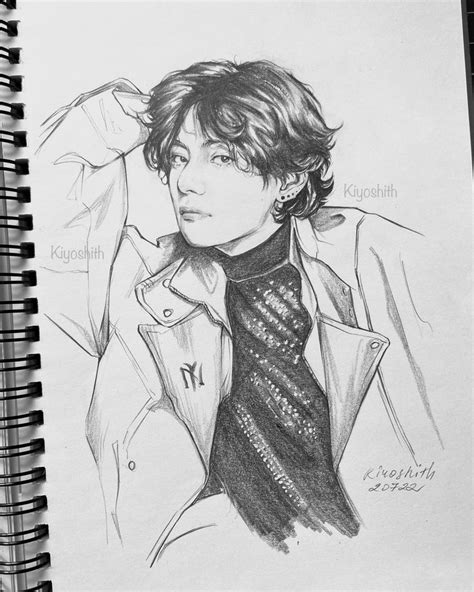 кииоши on Twitter Kpop drawings Art drawings sketches creative