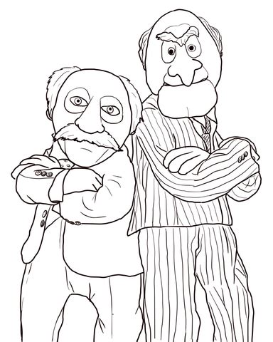 Muppet Show Coloring Pages