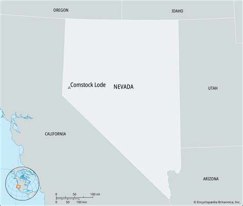 Comstock Lode | Nevada, Map, & History | Britannica