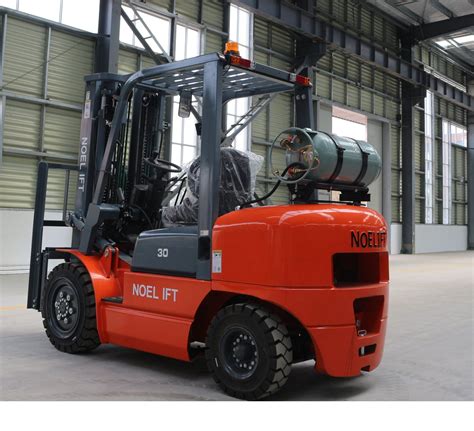 Integrated Sideshift 3ton LPG Forklift Truck With Original Japan Nissan