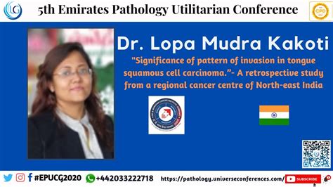 Dr Lopa Mudra Kakoti S Speaker Presentation At The Th Emirates