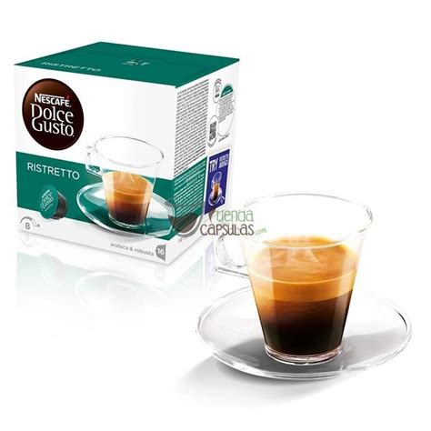 Cápsulas Dolce Gusto Nescafé Espresso Ristretto 16 unidades