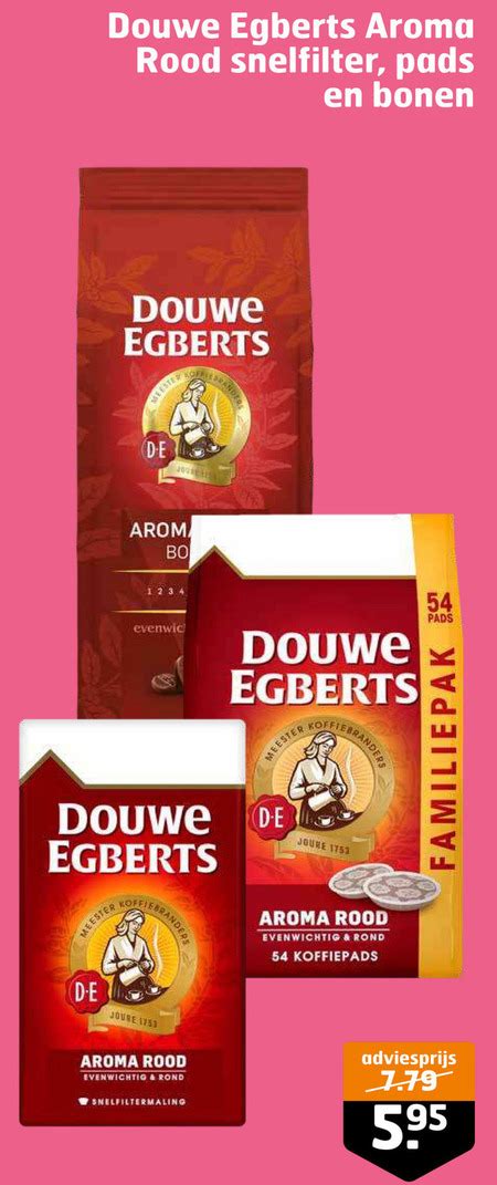 Douwe Egberts Koffiepad Koffiebonen Folder Aanbieding Bij Trekpleister