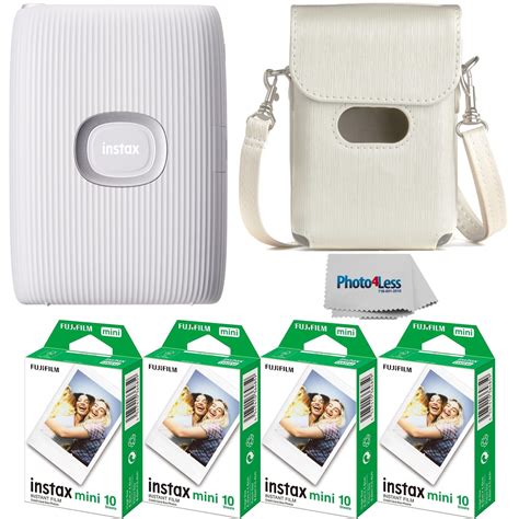 Snapklik Fujifilm Instax Mini Link 2 Smartphone Printer Clay White