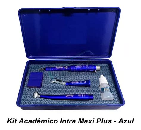 Kit Academico Odontológico Intra Maxi Plus Azul Dentscler