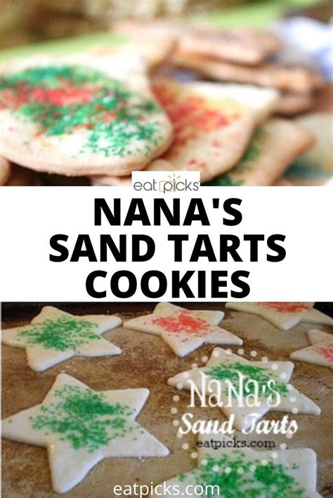 NaNa S Sand Tart Cookies Sand Tarts Favorite Cookie Recipe Party