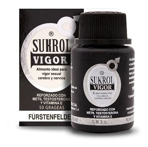 Sukrol Vigor Hombre Sexual Nervios Cerebro 50 Grageas MercadoLibre