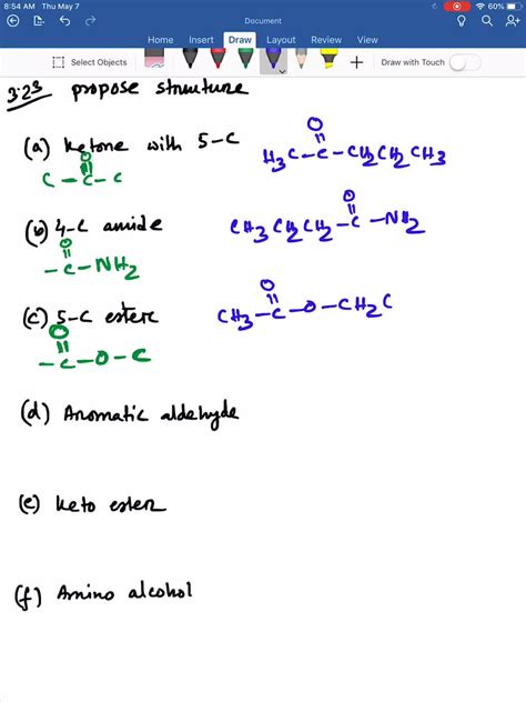 Solved Propose Structures That Meet The Following Descriptions A A