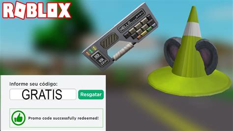 Saiu Agora Novo C Digo De Item Gr Tis No Roblox Promocode Roblox