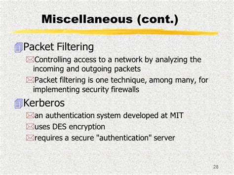 1 Security Bo Ye Quanhua Lu 2 Overview 4 Unix Vs Security 4 Basic