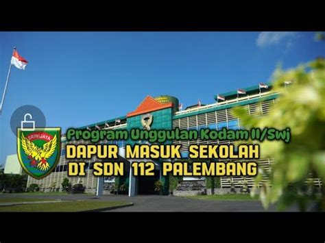 Program Unggulan Kodam Ii Swj Dapur Masuk Sekolah Di Sekolah Dasar