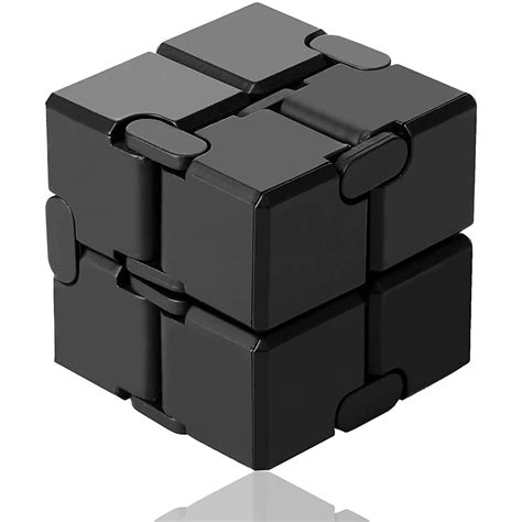 Jucarie Antistres Fidget Magic Cube Negru Emagro