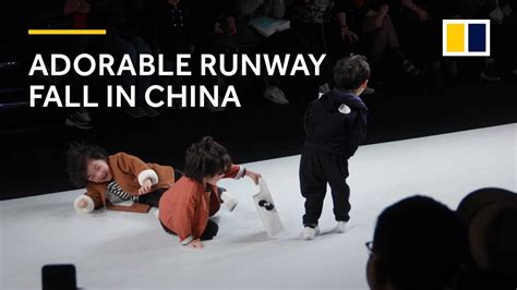 Adorable runway fail.