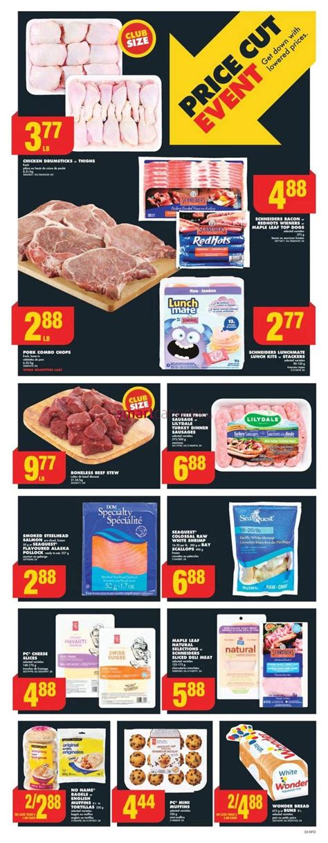 No Frills On Flyer January To