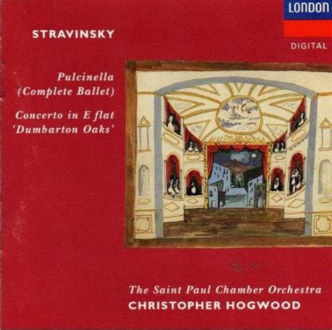 Amazon Co Jp Stravinsky Pulcinella Dumbarton Oaks