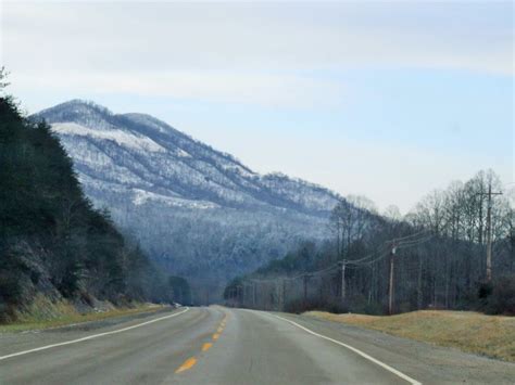 A Snowy View In Harlan County Ky Country Roads Natural Landmarks