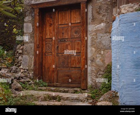 Abandoned Greek Village Kayakoy Ghost Town In Fethiye Izmir Turkey The