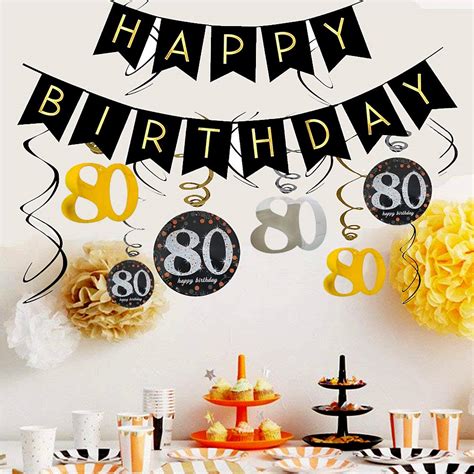 Buy Th Birthday Decorations Th Birthday Banners Female For Happy