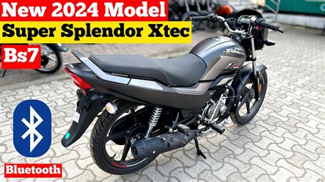 New 2024 Model Super Splendor Xtec Review PriceMileage Feature