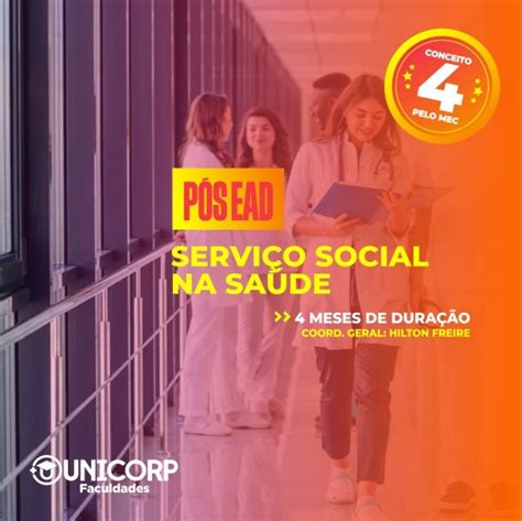 Especialização Em Serviço Social - Especialização em Serviço Social na Saúde Unicorp Pós Graduação ...