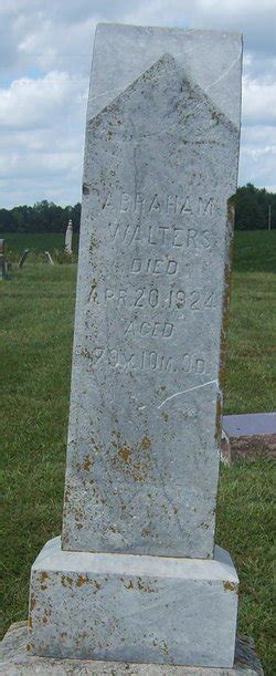 Abraham Walters M Morial Find A Grave