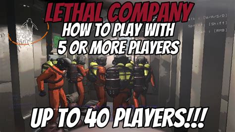 How To Play With 5 Players On Lethal Company Youtube