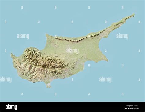 Cyprus Aerial View Map Hi Res Stock Photography And Images Alamy