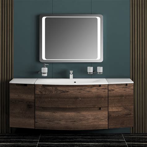 Hokku Designs Meuble Lavabo Simple Avec Plateau 26 3 Po Jaiprakash