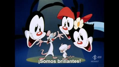 Animaniacs Intro Italiano Subtitulado Al Español Youtube