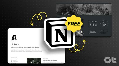 20 Best Free Notion Templates for Personal Use - Guiding Tech