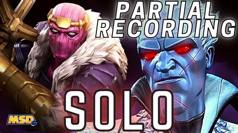 Nameless Grandmaster Solo With Baron Zemo INSANE FINAL PHASE YouTube