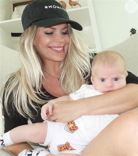 Foto Filho De Karina Bacchi Enrico De Meses Nasceu Em Miami Na