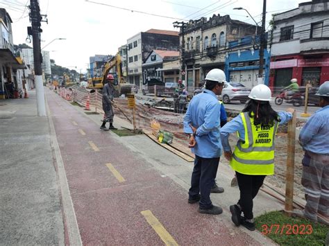 Obras Do VLT No Centro De Santos Abrem Novas Vagas De Trabalho