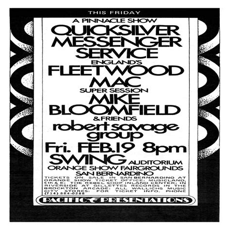 Quicksilver Messenger Service Live At Swing Auditorium Orange Show