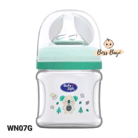 Jual BABY SAFE Wide Neck Bottle Botol Dot Bayi 120ml 250ml WN07