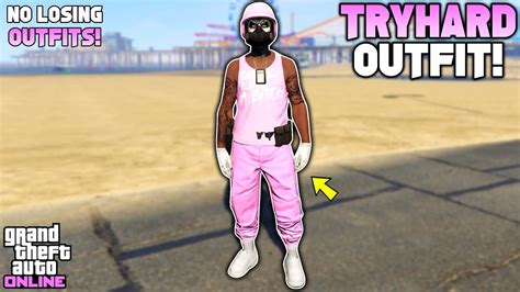 Gta Online Easy Pink Joggers Tryhard Outfit No Transfer Glitch