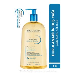 Bioderma Atoderm Huile Shower Oil 1000 ml Duş Yağı Markafarma