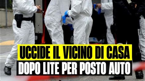 UCCIDE VICINO DI CASA DOPO LITE PER UN POSTO AUTO ORRORE A PARETE