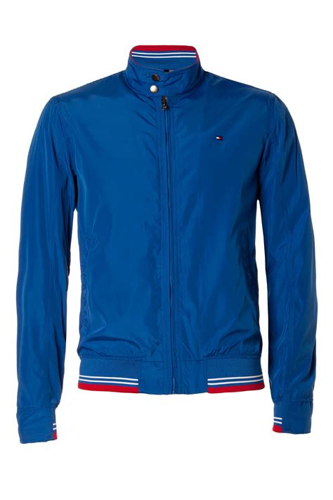 Tommy Hilfiger Chase Bomber Jacket In Blue For Men Lyst