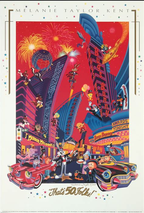 Looney Tunes 50th Anniversary Poster - ID: auglooney19050 | Van Eaton ...