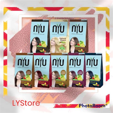 Jual Cat Rambut Nyu Creme Hair Colour Nyu Pewarna Rambut Nyu